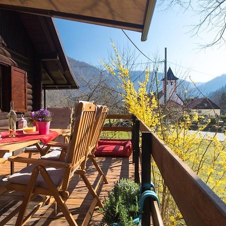 Vila Rozi, Osilnica - Vacation House Pr' Vili Rozi Eksteriør bilde