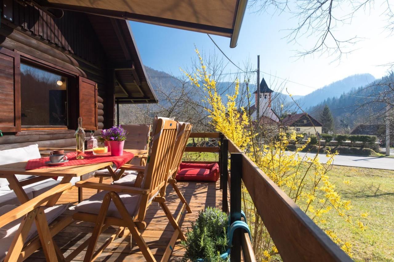 Vila Rozi, Osilnica - Vacation House Pr' Vili Rozi Eksteriør bilde