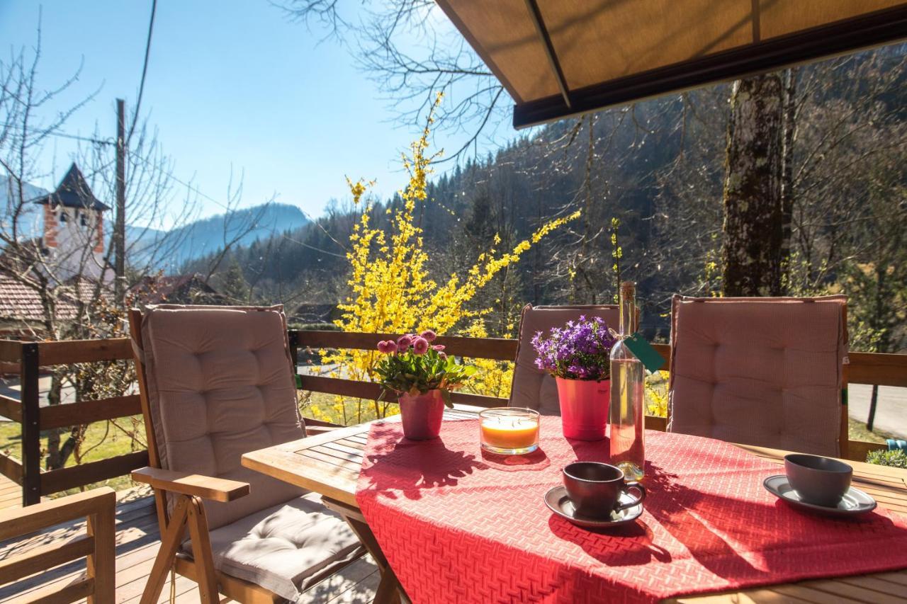 Vila Rozi, Osilnica - Vacation House Pr' Vili Rozi Eksteriør bilde